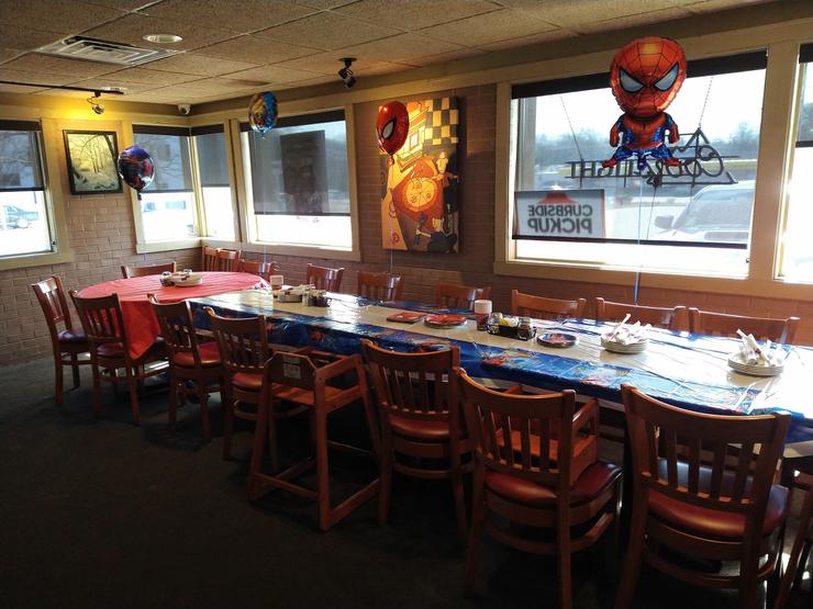 Spiderman Pizza Party